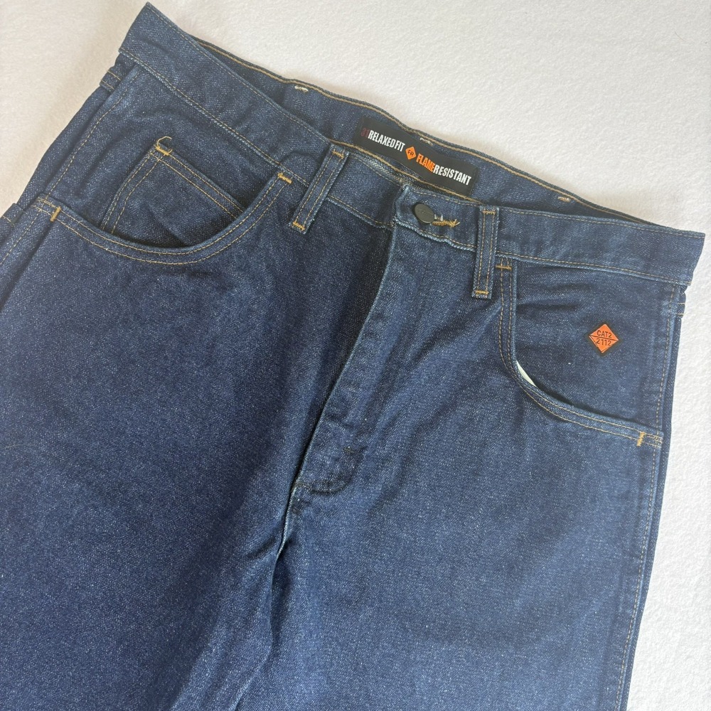 Wrangler Flame Resistant Jeans Mens 32X34 NFPA 2112 CAT 2 31 Relaxed fit FR31MWZ